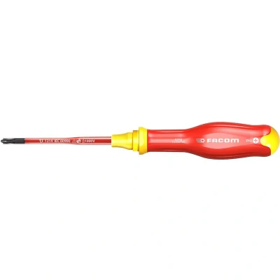 Image de FACOM ATPB1X100TVE Tournevis ProTwist Borneo pour vis à fente et Phillips combinées PHB1 x 100 mm