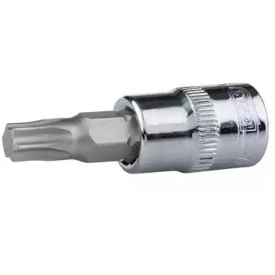 Afbeelding van KS TOOLS 918.1485 Steeksleutelelement DIN 3120, ISO 1174, ISO1174 T40 Chroom vanadium staal Torx gekarteld