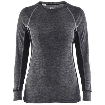 Image de Haut de sous vêtements warm femme gris/noir