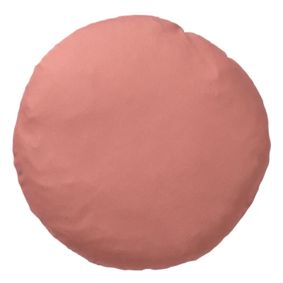 Afbeelding van Dutch Decor SOL Sierkussen rond outdoor 40 cm Muted Clay waterafstotend en uv bestendig roze
