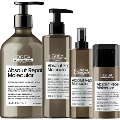 Afbeelding van L`Oreal Professionnel Absolut Repair Molecular Set Groot Schade Herstel 7