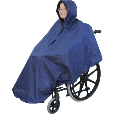 Afbeelding van Aidapt Poncho voor de rolstoel regenkleding