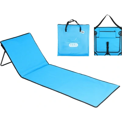 Afbeelding van Feel Furniture Hip strand ligbed met draagzak Blauw