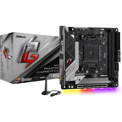 Afbeelding van Asrock B550 Phantom Gaming ITX/ax Moederbord