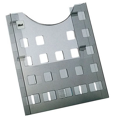Afbeelding van Helit, Brochurehouder, H6102508 A4 Polystyreen Grijs Transparant 1 stuk(s) 240 mm 40 (A4)