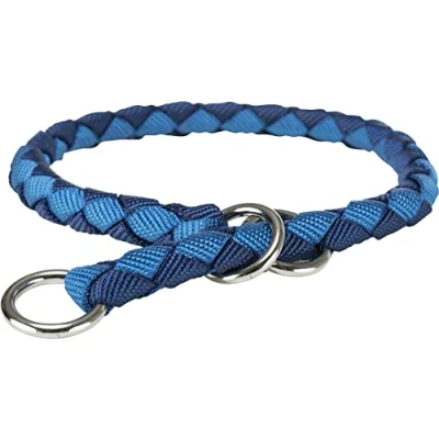 Afbeelding van Trixie Cavo Anti Trek Halsband Indigo/royal blauw S