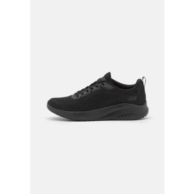 Afbeelding van Skechers Wide Fit BOBS Squad Chaos Sneakers laag black, Dames, Maat: 38, Black Polyester