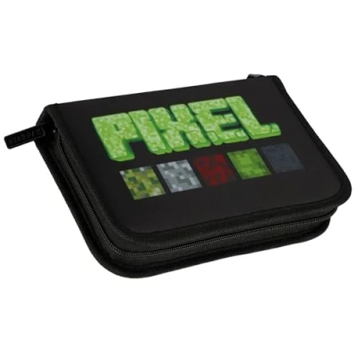 Afbeelding van Pixel Game Dubbelklaps etui met inhoud, voor jongens