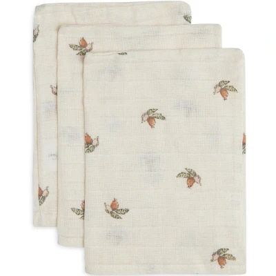 Afbeelding van Jollein Washandjes Hydrofiel Rosehip 3 pack