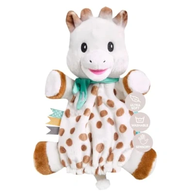 Afbeelding van Knuffel marionet Sophie la girafe