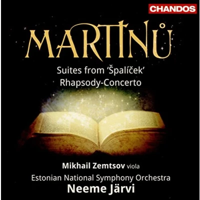 Afbeelding van Estonian National Symphony Orchestra Martinu: Suites from &#039;Spalicek&#039;/Rhapsody Concerto (CD)