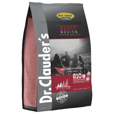 Afbeelding van Dr.Clauder&#039;s Best Choice Adult Medium Breed Hondenvoer 4 kg