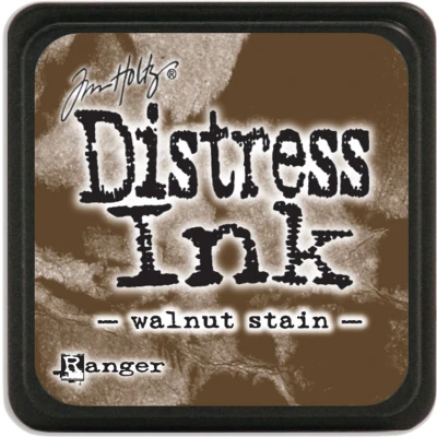 Afbeelding van Ranger Distress Mini Ink pad walnut stain TDP40279 Tim Holtz