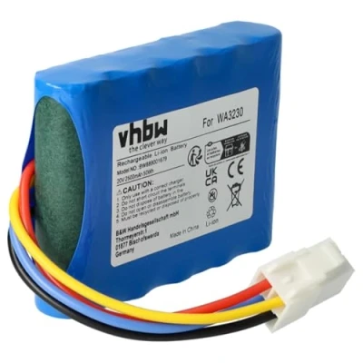 Afbeelding van vhbw Worx Landroid 50032492, 50032774, WA3230, WA3231, vervangende accu voor robotmaaier (2500mAh, 20V, Li Ion)