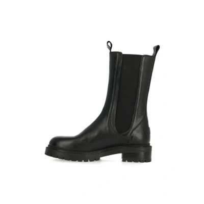 Afbeelding van Shabbies Amsterdam Chelsea Boot Tirza Shelly Black Maat 38 Dames Laarzen