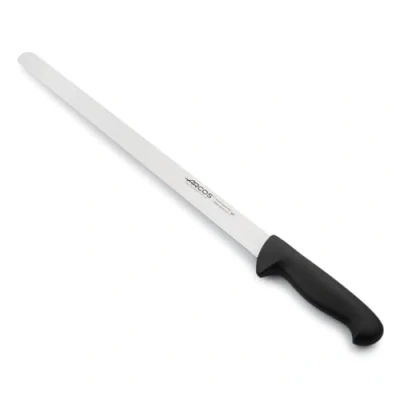 Afbeelding van Arcos Series 2900 trancheermes lemmet van roestvrij staal nitrum 400 mm handvat polypropyleen kleur: zwart