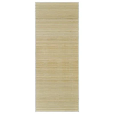 Afbeelding van vidaXL Tapijt van natuurlijk bamboe, rechthoekig, 80 x 200 cm
