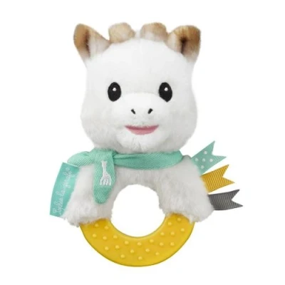Image de Hochet peluche à mordiller Vulli