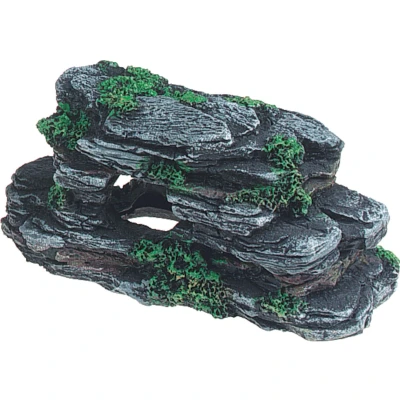 Afbeelding van Aquarium decoratie Rotsplateau met Mos 17 x 8 cm