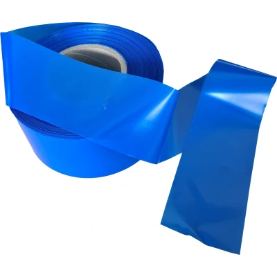 Afbeelding van Kortpack Blauw Afzetlint 75mm X 250mtr (1 Rol)