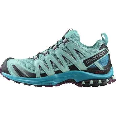 Afbeelding van SALOMON XA PRO 3D Trailschoenen voor dames, Blue Curacao / Bluebird Dark Purple.