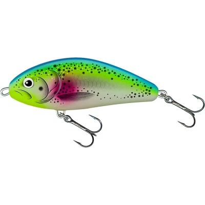 Afbeelding van Salmo Fatso Floating Jerkbait Emerald Perch 10cm (48g)