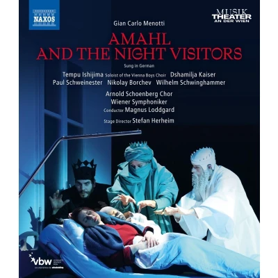 Afbeelding van Dshamilja Kaiser, Paul Schweinester, Wiener Symphoniker Menotti: Amahl And The Night Visitors (Blu ray)