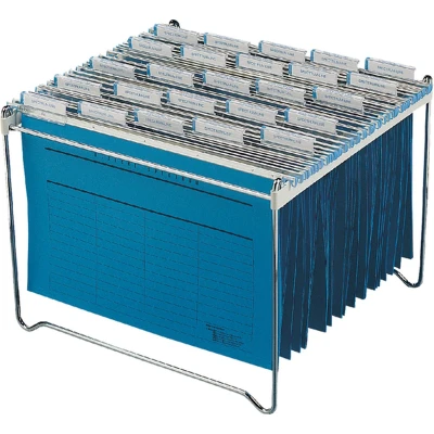 Afbeelding van Hangmappenrek Durable t.b.v. 30 40 mappen chroom