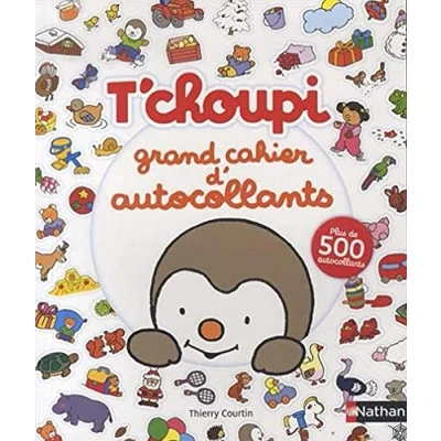 Afbeelding van T&#039;choupi grand cahier d&#039;autocollants