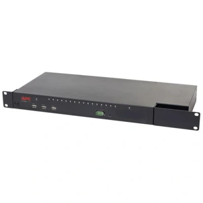 Image de APC KVM1116R Commutateur KVM 1 utilisateur local IP Montable sur rack pour P/N: SMTL1000RMI2UC, SMX1000C, SMX1500RM2UC, SMX1500RM2UCNC, SMX750C, SMX750CNC