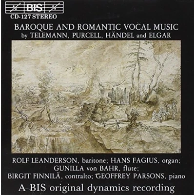 Afbeelding van Rolf Leanderson, Hans Fagius, Gunilla von Bahr, Birgit Finnilä Baroque and Romantic Vocal Music (CD)