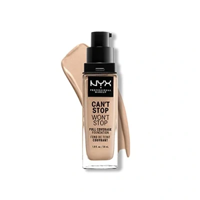 Image de NYX Professional Makeup Can&#039;t Stop Won&#039;t Full Coverage Fond de Teint Light Ivory 30 ml