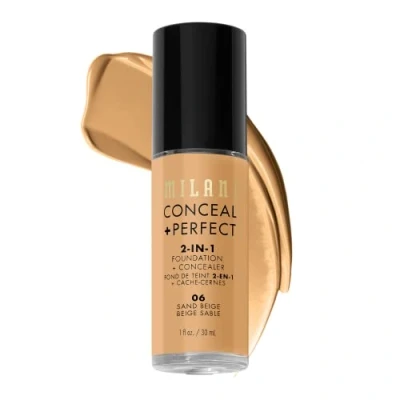 Afbeelding van Milani Conceal &amp; Perfect Liquid Foundation Sand Beige