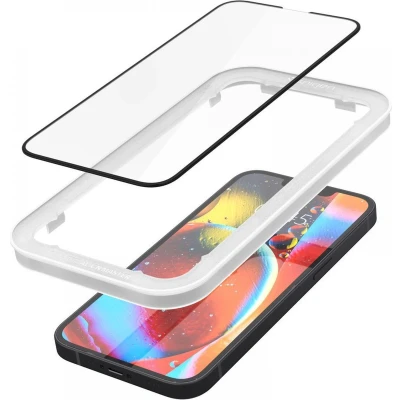 Afbeelding van Spigen Glass.TR Align Master iPhone 13 / Pro 14 Black