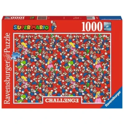 Afbeelding van Ravensburger puzzel Super Mario Legpuzzel 1000 stukjes Challenge