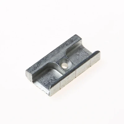 Afbeelding van Sluitplaat 25mm sponning zilv.