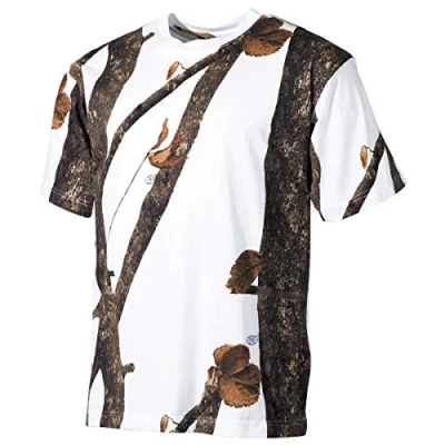 Image de MFH T Shirt de Camouflage pour Homme l&#039;armée américaine, Hunter Snow, 3XL