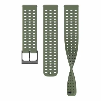 Afbeelding van SUUNTO 22 ATH2 Horlogebandje compatibel met Race, Vertical, 9 Peak Pro, Peak, 5 Strap reserveband van zachte siliconen mm, S+M