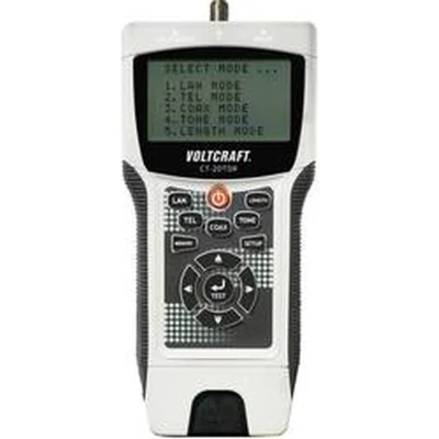 Afbeelding van VOLTCRAFT CT 20TDR Kabeltester Geschikt voor Afgeschermde/niet afgeschermde kabels, CAT3, CAT4, CAT5, CAT5e, C