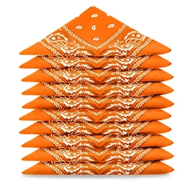 Afbeelding van ...KARL LOVEN Bandana voor dames, Oranje