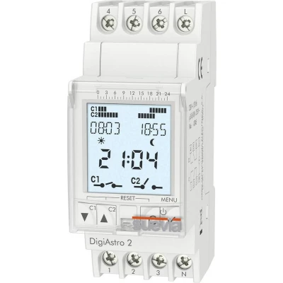 Afbeelding van Suevia DigiAstro 2 DIN rail schakelklok Digitaal 230 V/AC 4000 W