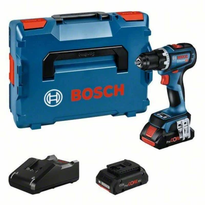 Afbeelding van Bosch Professional GSR 18V 90 C Accu schroefboormachine PC 4.0 Ah in L Boxx 06019K6005