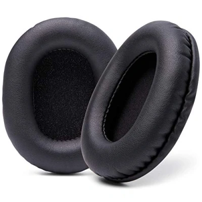 Afbeelding van WC Wicked Cushions vervangende oorkussens voor SONY MDR 7506, zachter leer, luxueus traagschuim, ongeëvenaarde duurzaamheid, compatibel met 7506 / V6 CD900ST (zwart)