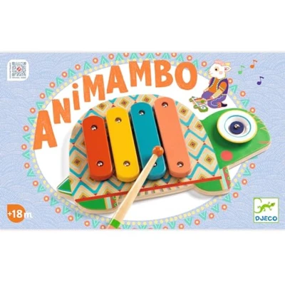 Afbeelding van Djeco xylofoon met cimbaal animambo