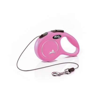 Afbeelding van Hondenriem new classic koord roze 3 meter