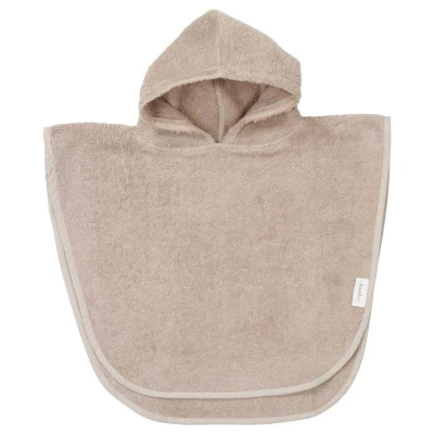 Afbeelding van Koeka badponcho Dijon Daily 86/92 biologisch katoen taupe