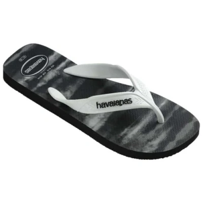 Afbeelding van Havaianas Surf slippers voor heren, zwart, wit, zwart