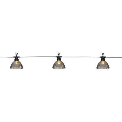 Afbeelding van EGLO Cubone Hanglamp buiten LED 495 cm Zwart;Grijs