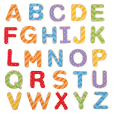 Afbeelding van Bigjigs Magnetische Letters (Hoofdletters)