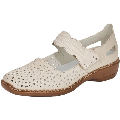 Afbeelding van Rieker Bandschoen 41399 60 Beige